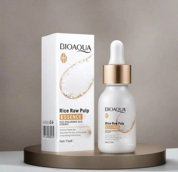 BIOAQUA Rice Skin Care 3-in-1 Kit - Cleanser, Eye Cream & Serum Set for Hydrating & Brightening
